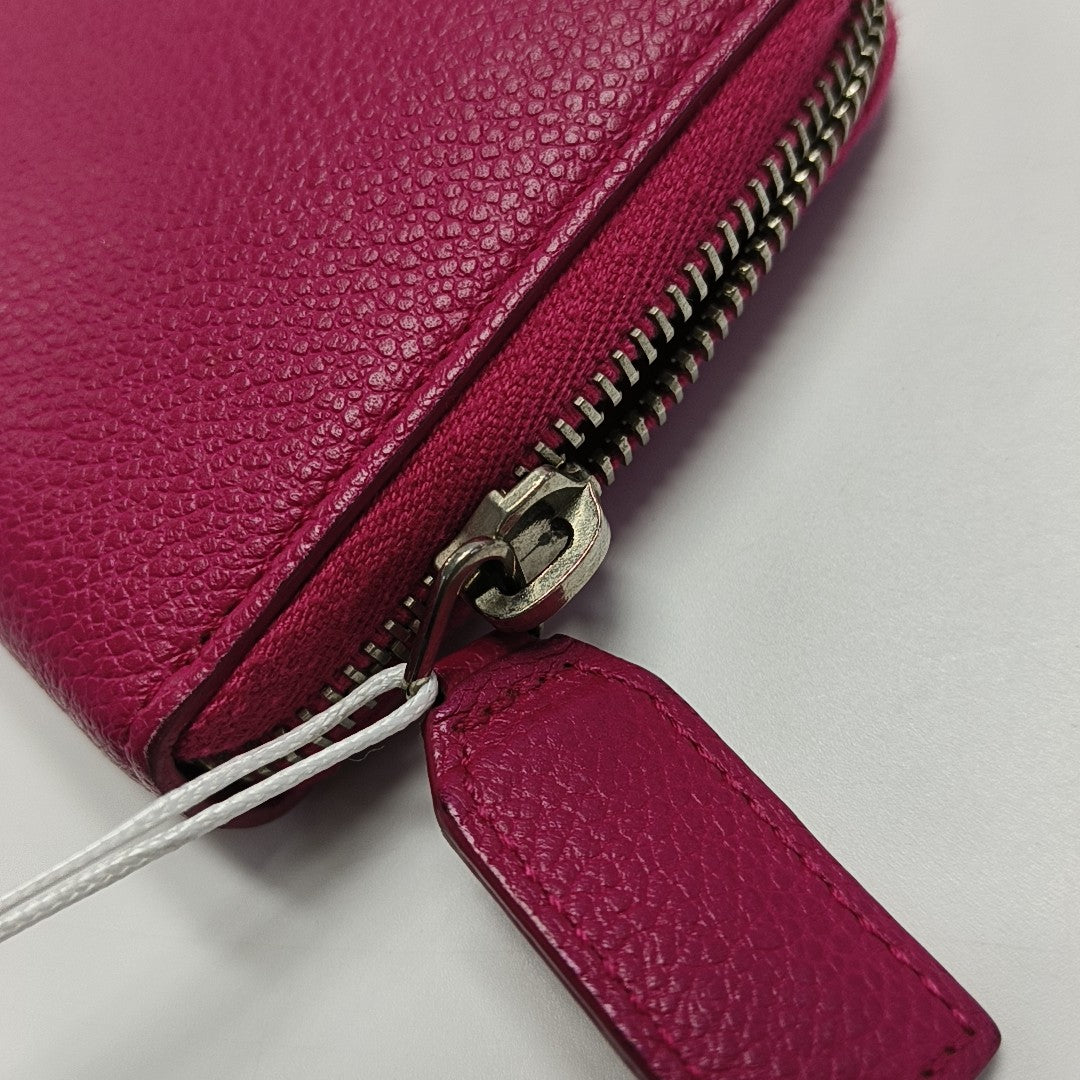 Calfskin Wallet Red