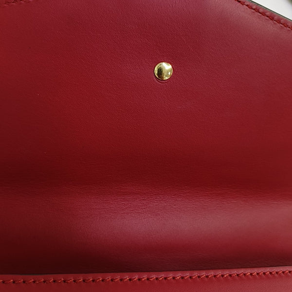 Sylvie Small Calfskin Red