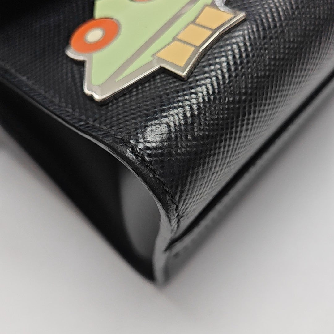 Monochrome Saffiano Calfskin Black