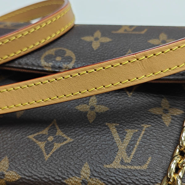 IVY Monogram Coated Canvas Brown