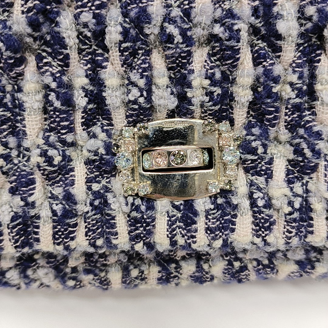 Crystal Quilted Fabric Multicolor