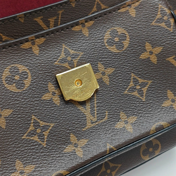 PASSY Monogram Coated Canvas Brown