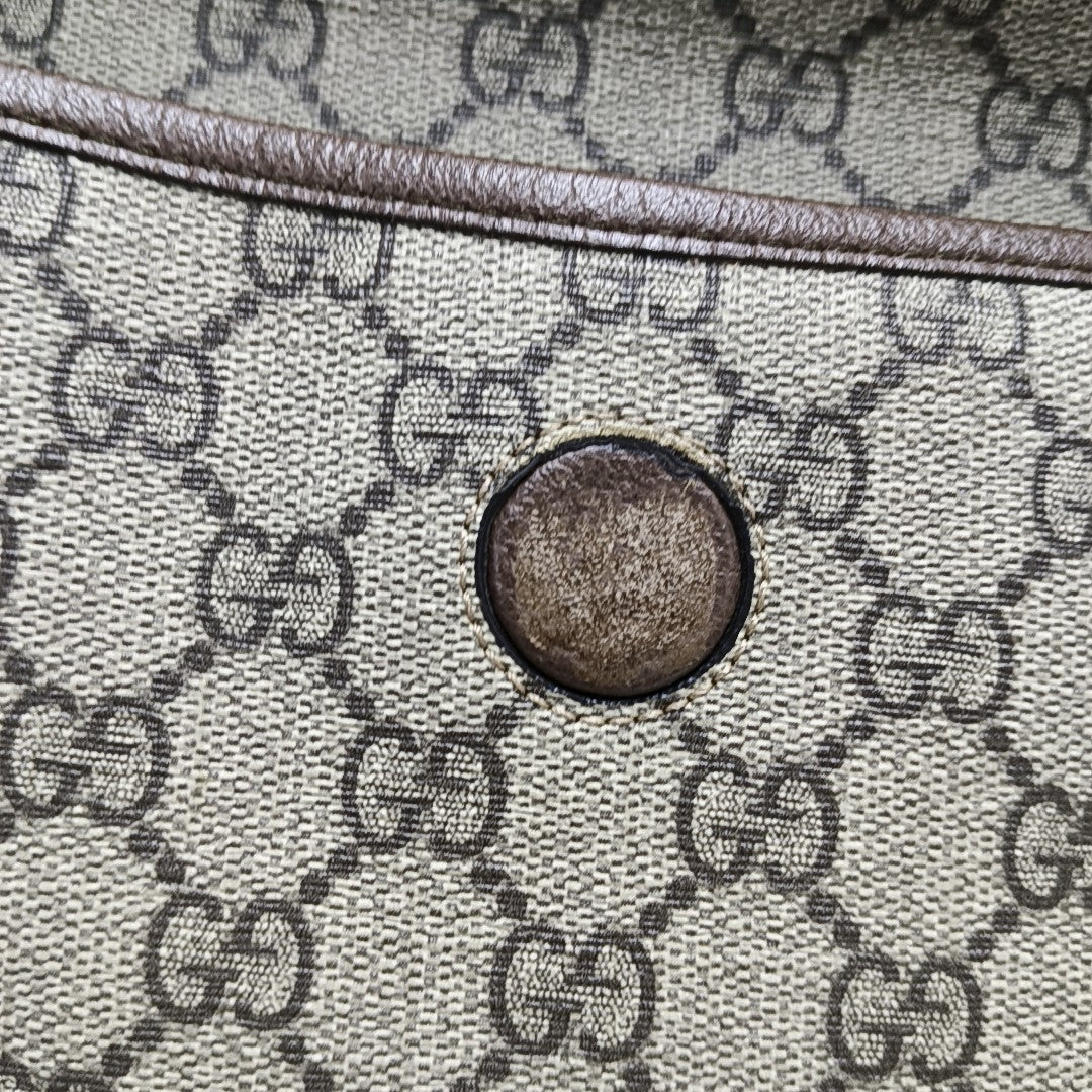 Neo Vintage Monogram Coated Canvas Beige