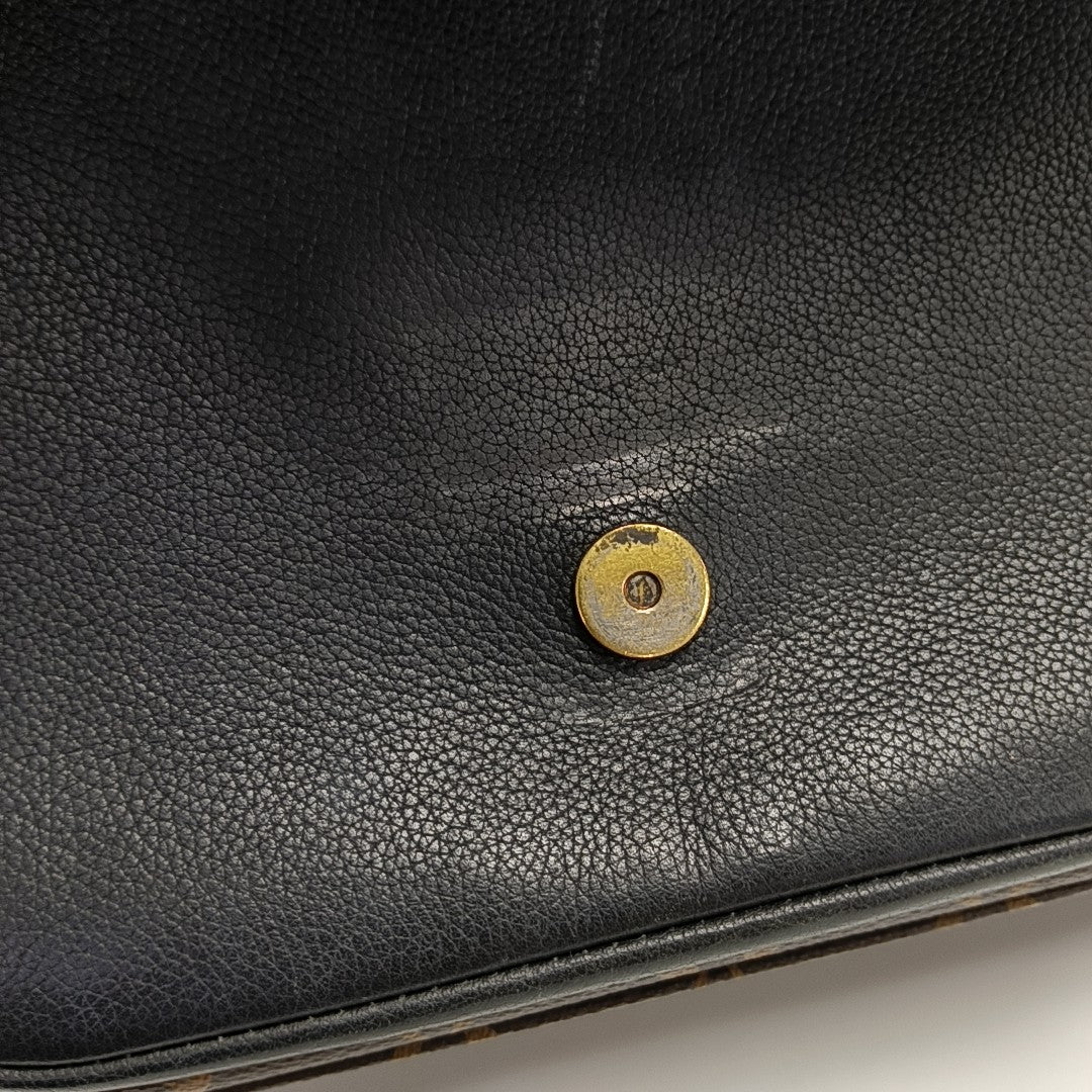 MARIGNAN Monogram Coated Canvas Brown