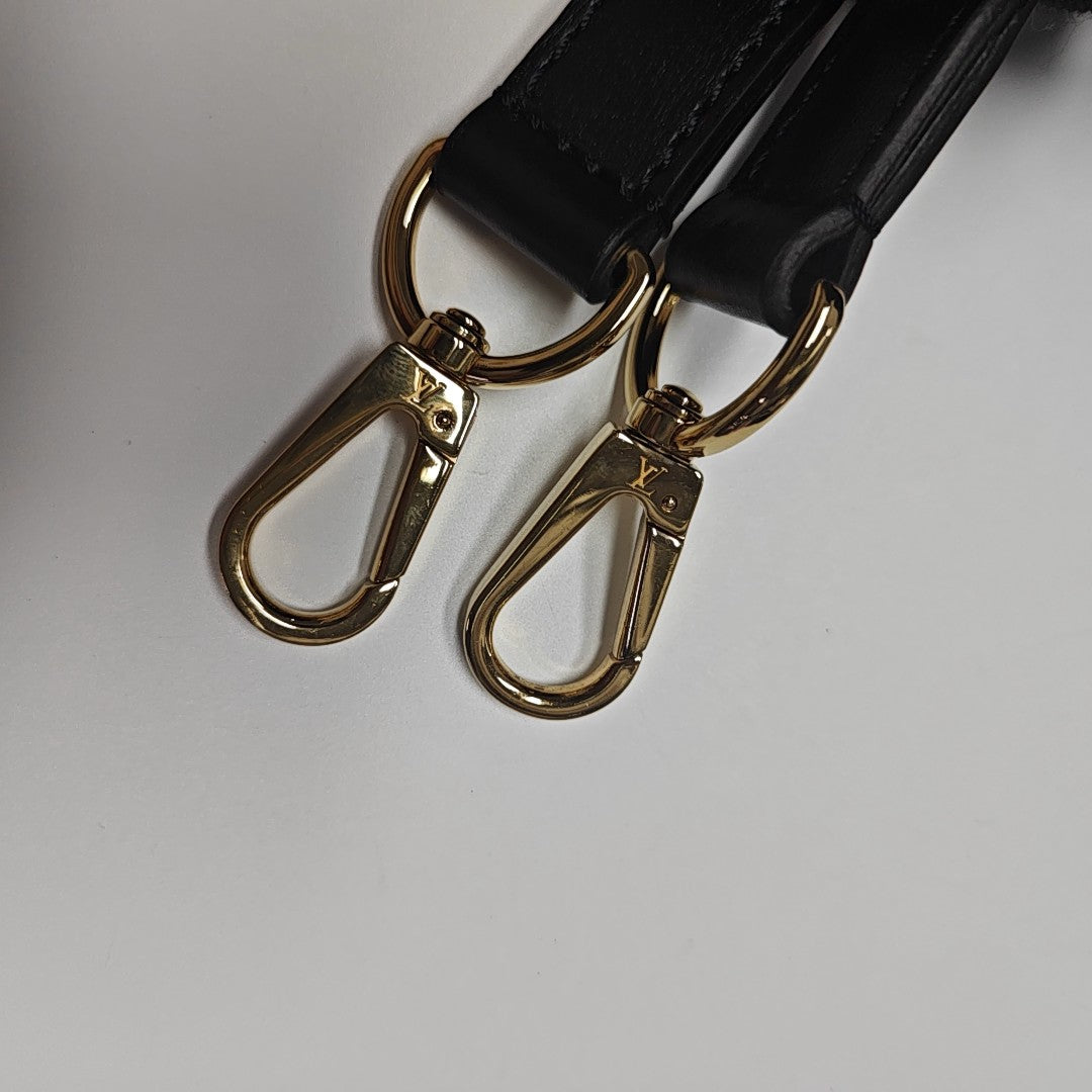 DAUPHINE Mini Monogram Coated Canvas Brown