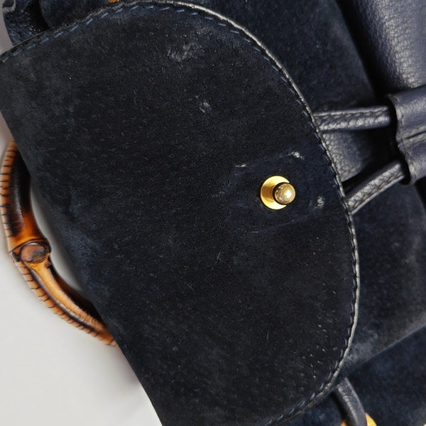 Bamboo 1947 Small Suede Blue