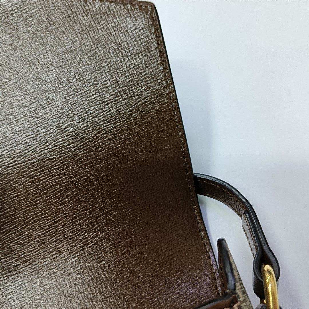 Horsebit 1955 Mini Coated Canvas Beige