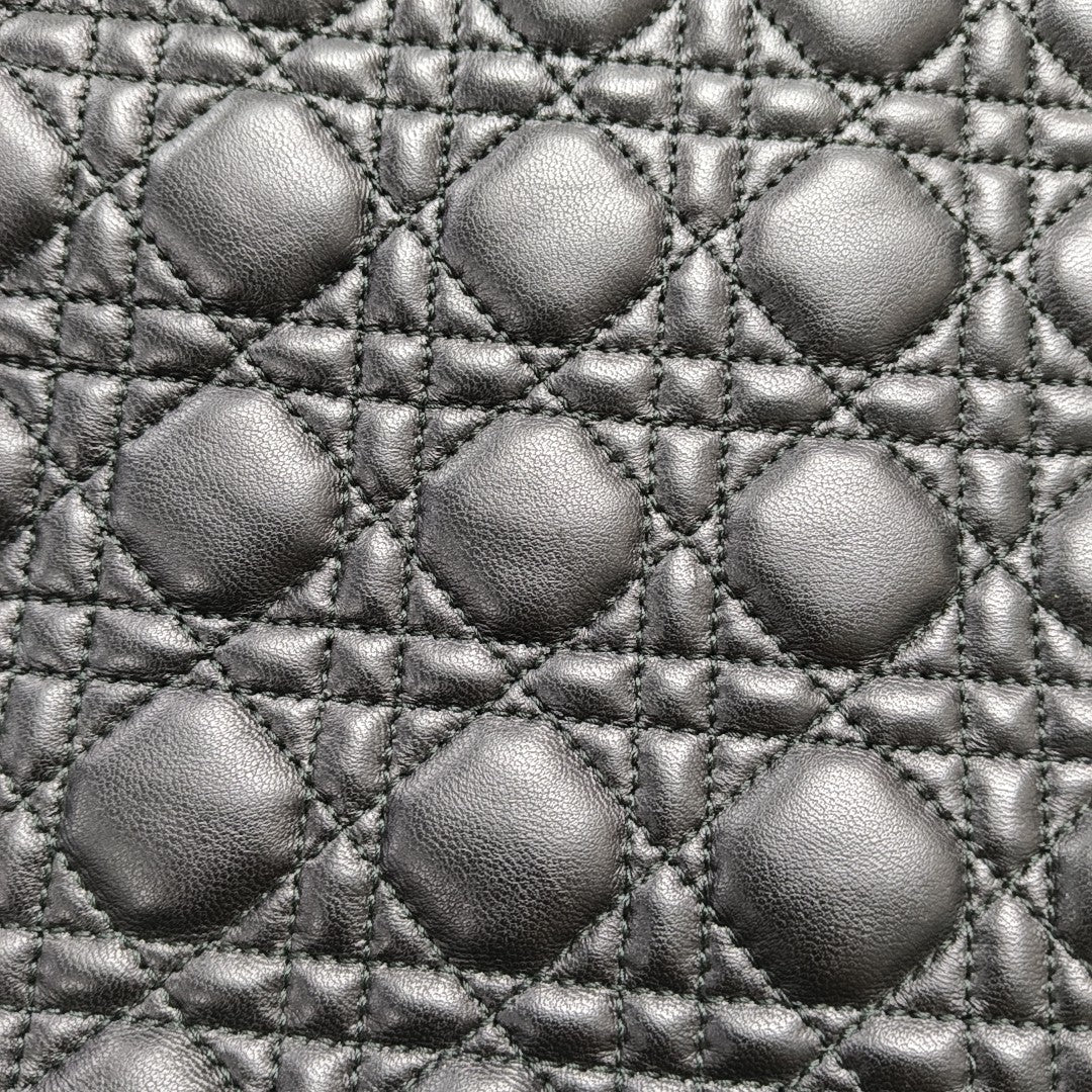 Dior Soft Cannage Calfskin Black