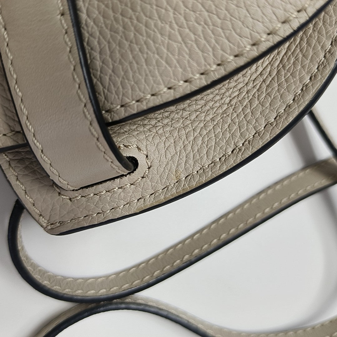 Gate Mini Calfskin Gray