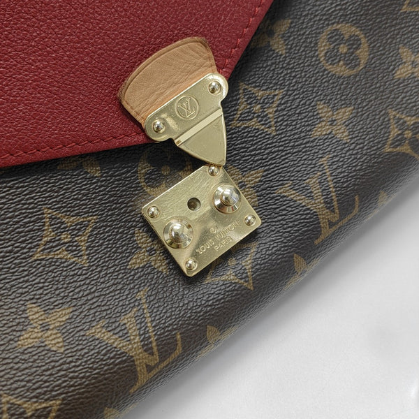 PALLAS Monogram Coated Canvas Brown