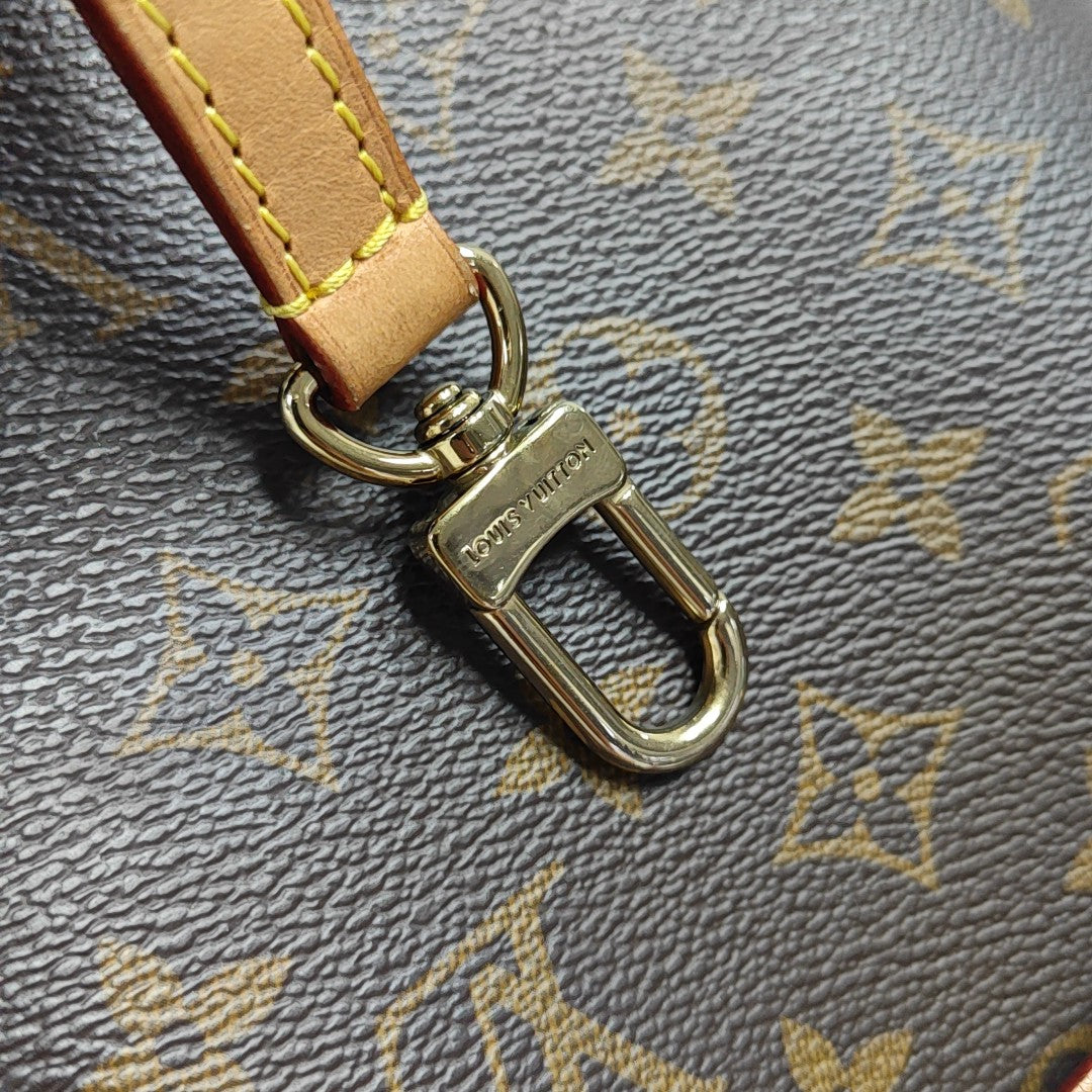 NÉONOÉ BB Monogram Coated Canvas Brown