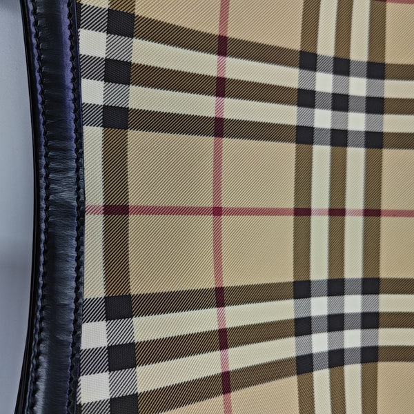 Coated Canvas Tote Bag Beige