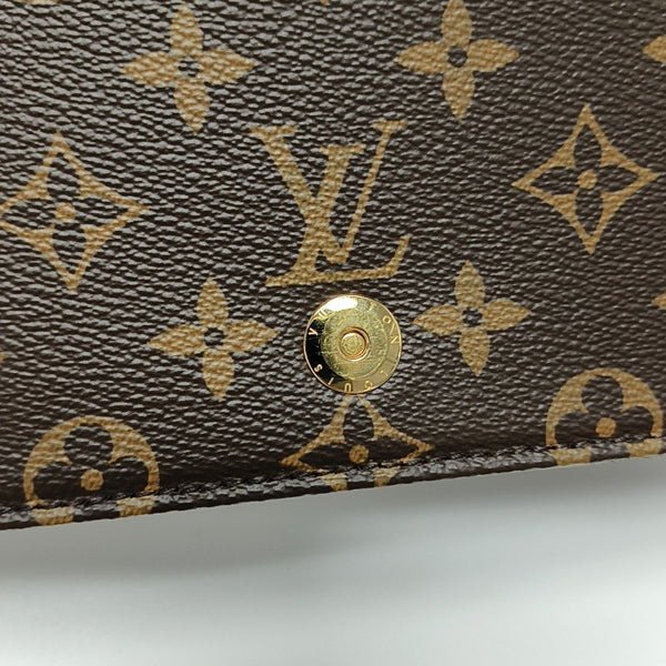 Lily Monogram Coated Canvas Brown