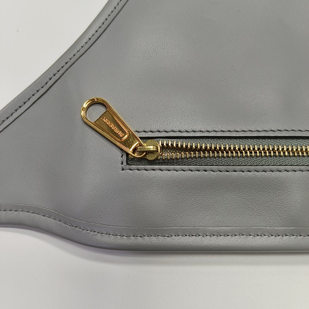 Calfskin Belt Bag Gray