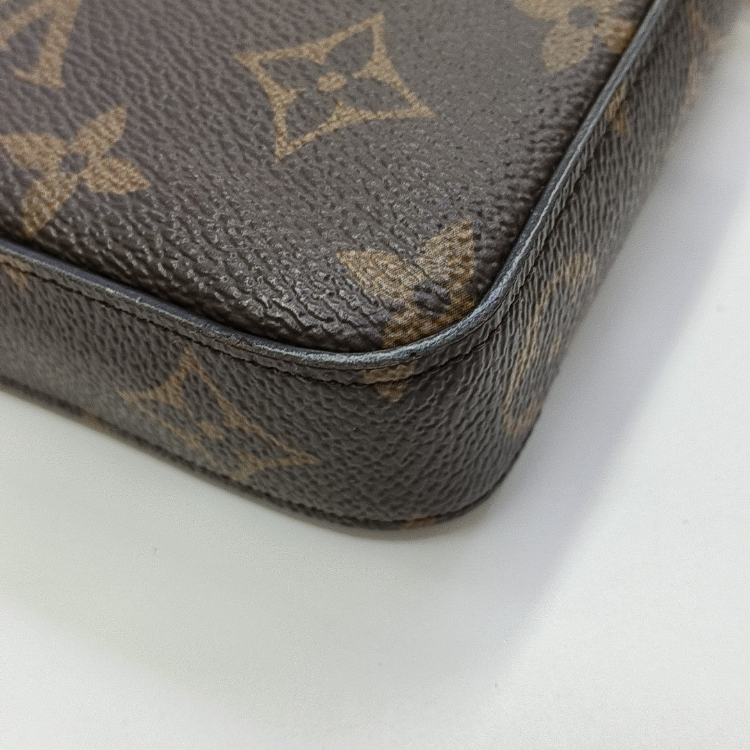 FÉLICIE Monogram Coated Canvas Brown