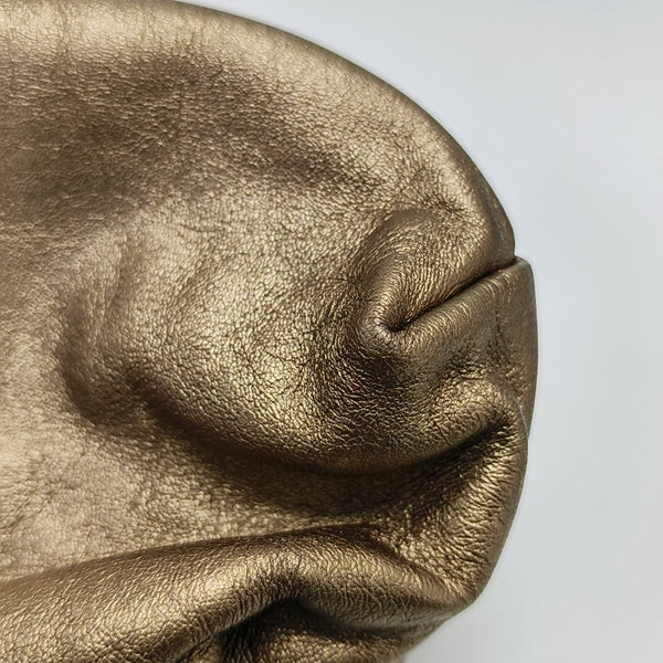 Calfskin Shoulder Bag Brown