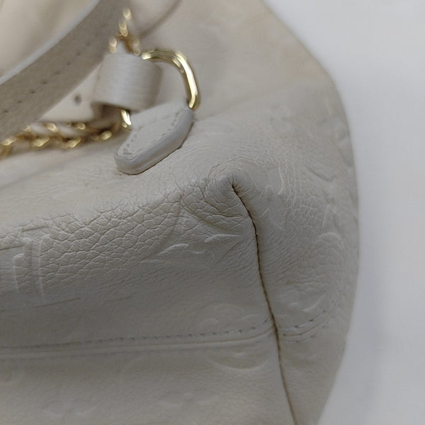 BACKUP Monogram Calfskin White