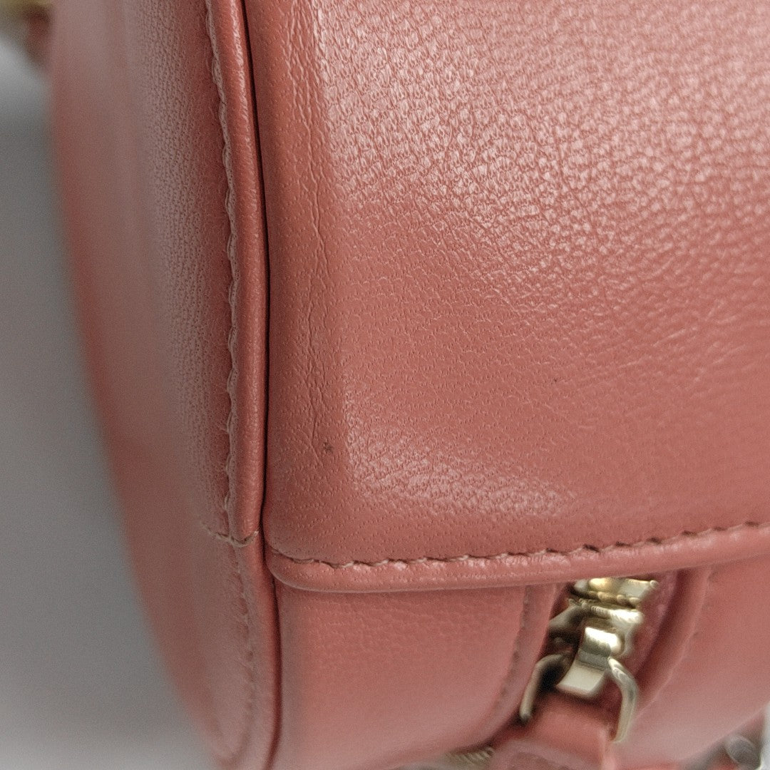 CHANEL 19 Small Quilted Lambskin Pink