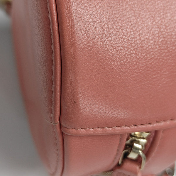 CHANEL 19 Small Quilted Lambskin Pink
