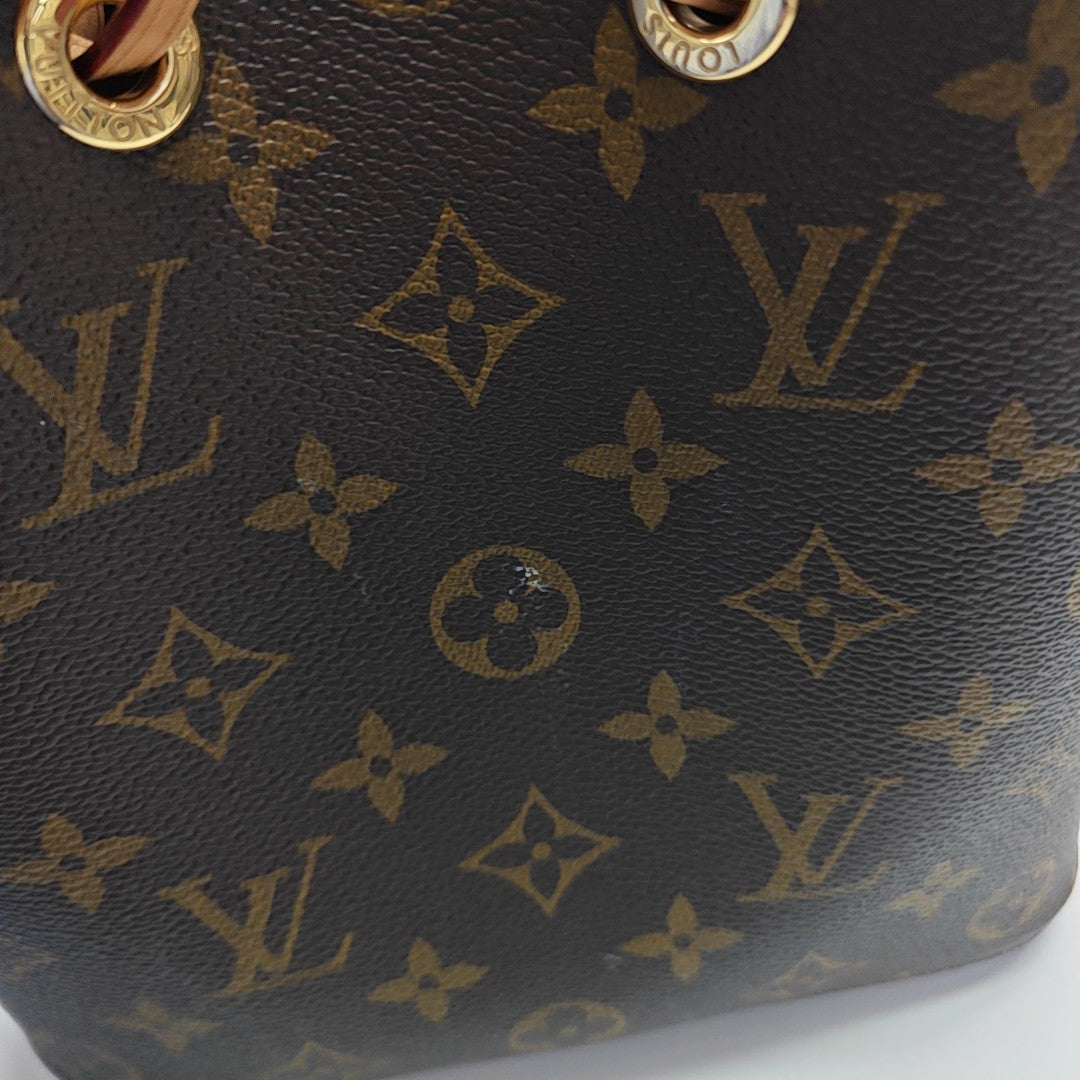 NÉONOÉ BB Monogram Coated Canvas Brown