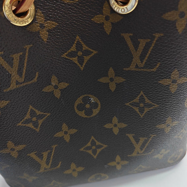 NÉONOÉ BB Monogram Coated Canvas Brown