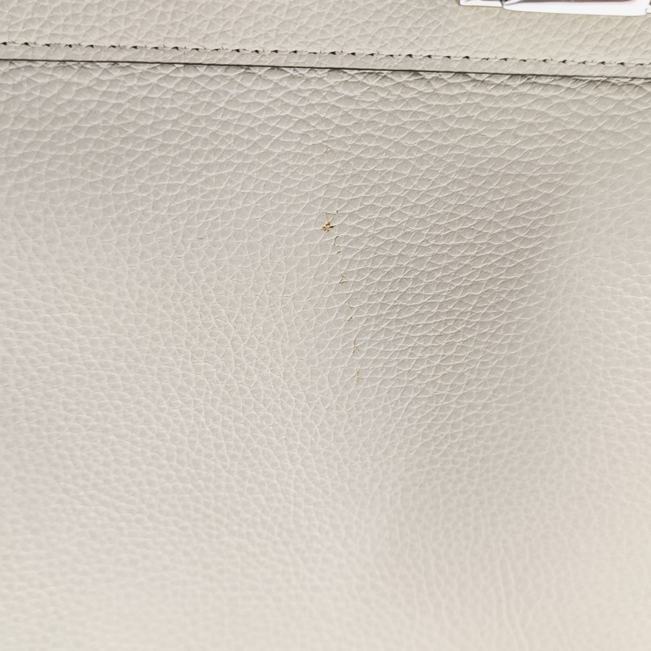 Zumi Small Calfskin White
