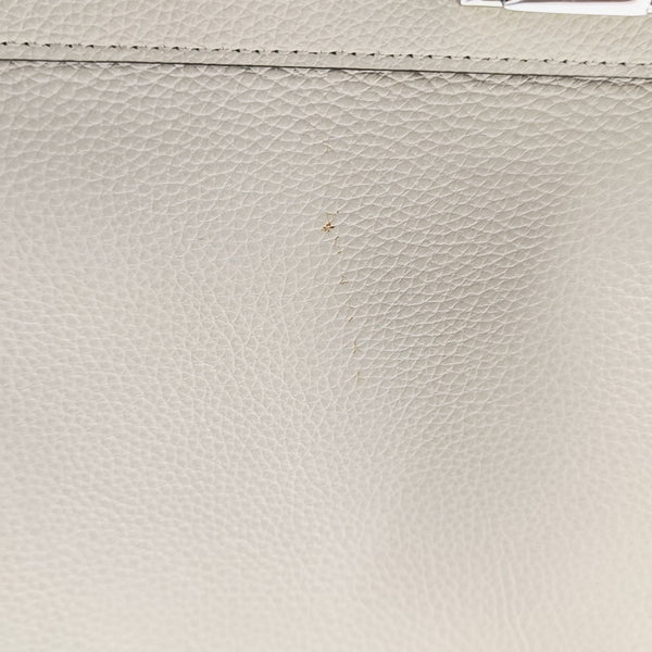 Zumi Small Calfskin White