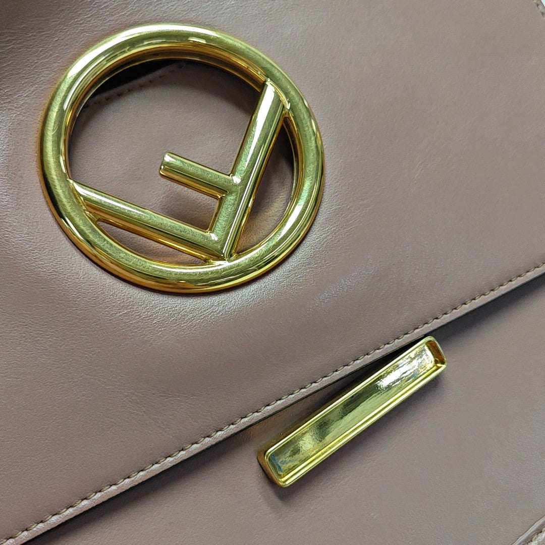 Authenticated pre-owned  Kan I F Calfskin Beige - Shoulder Bag at Looply