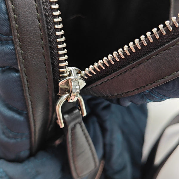 Fabric Backpack Blue
