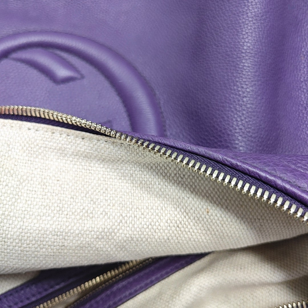 Soho Large Calfskin Purple