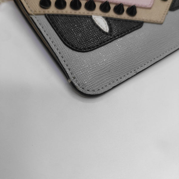 Monster Calfskin Pink Wallet