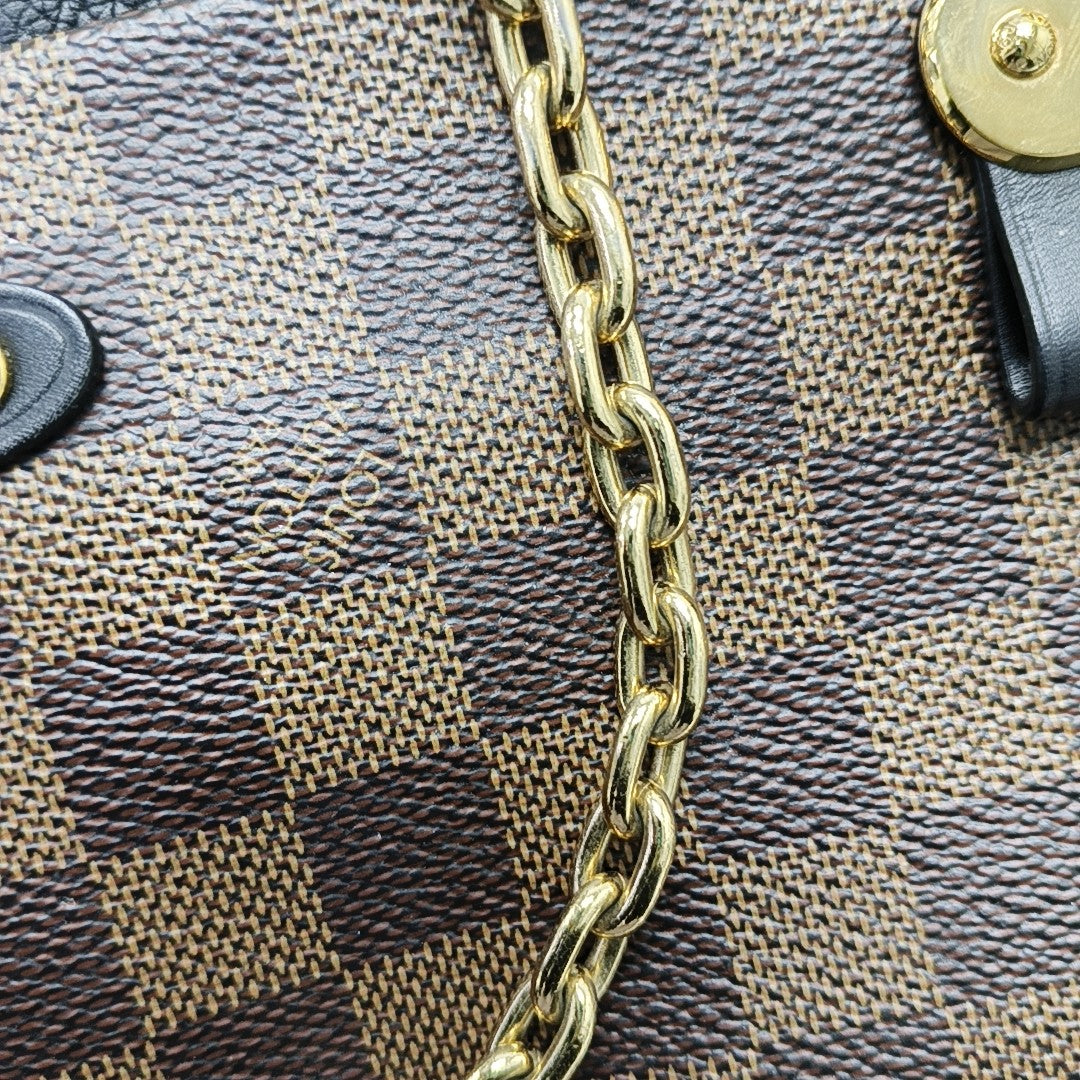VAVIN PM Damier Ebene Coated Canvas Brown