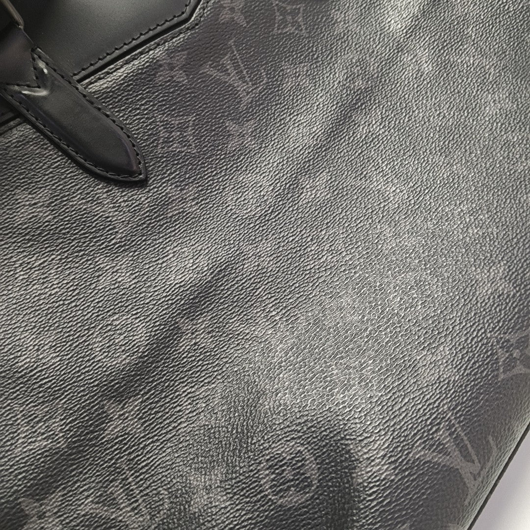 EXPLORER Monogram Coated Canvas Black