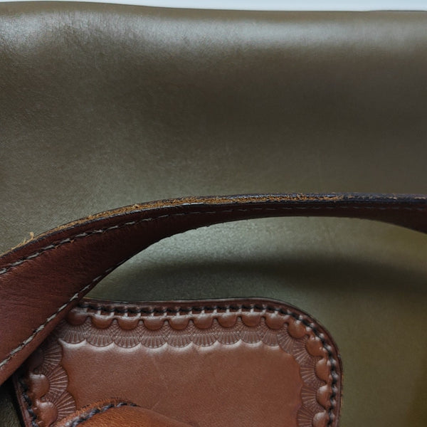 Calfskin Tote Bag Green