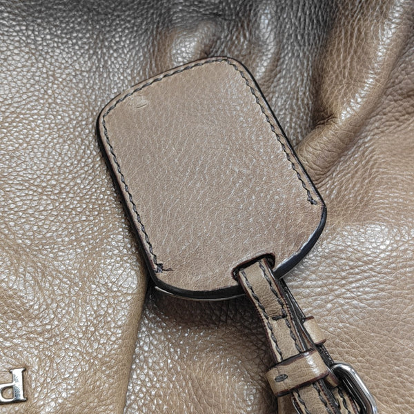 Calfskin Top Handle Bag Multicolor