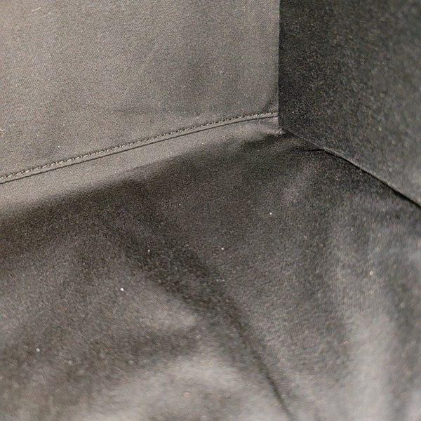 CHANEL 25 Small Quilted Waxed Cafskin Black