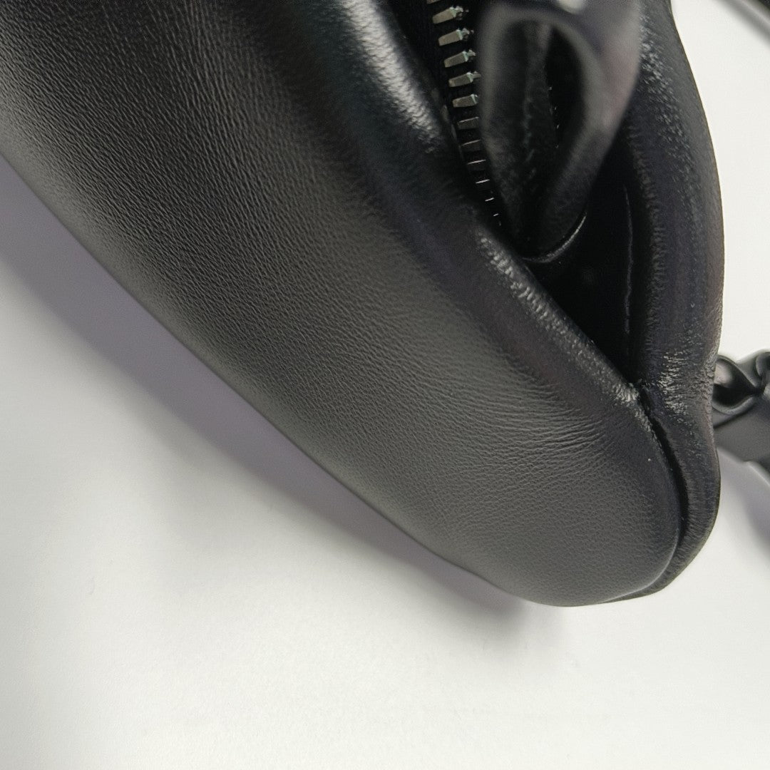 Lambskin Shoulder Bag Black
