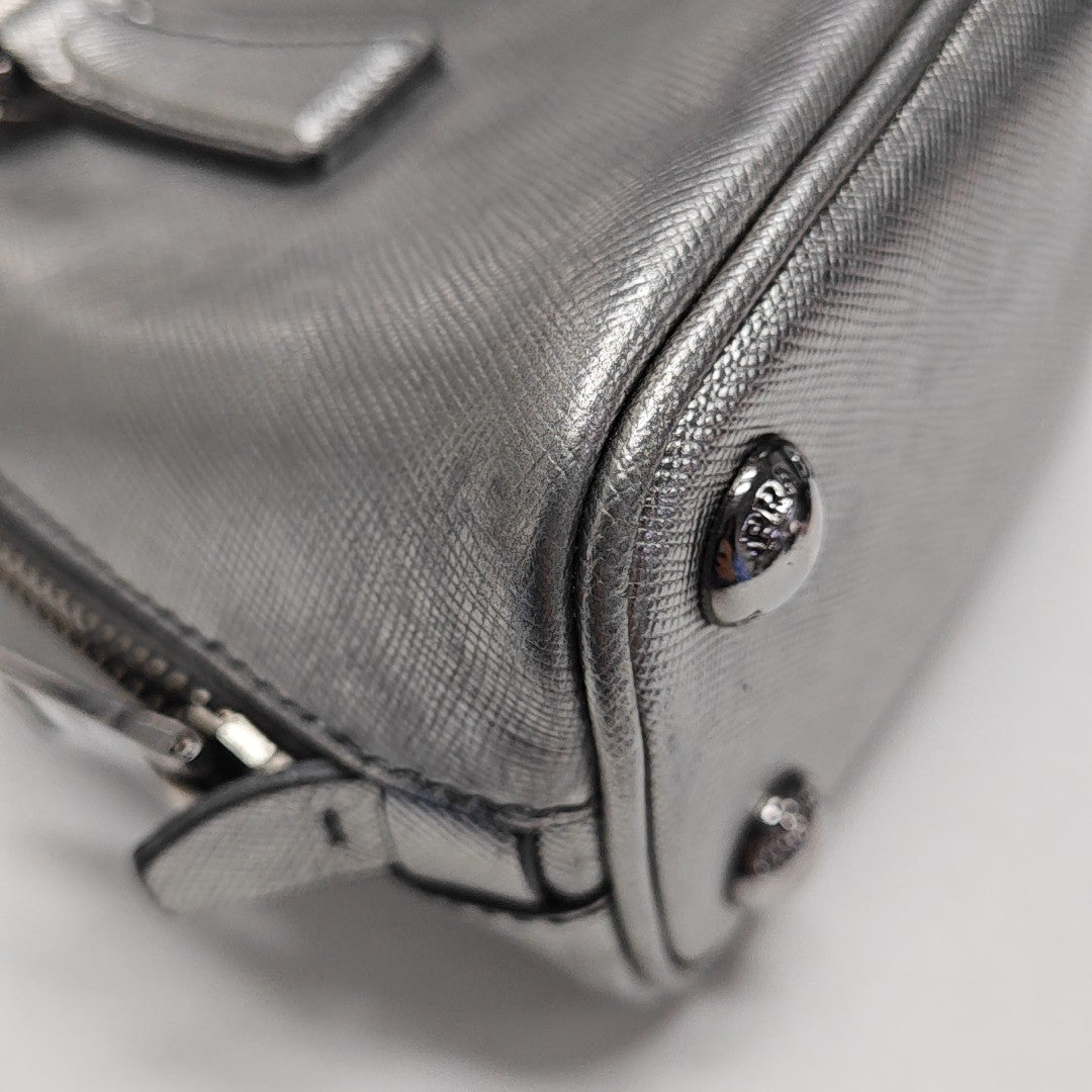 Promenade Mini Calfskin Silver