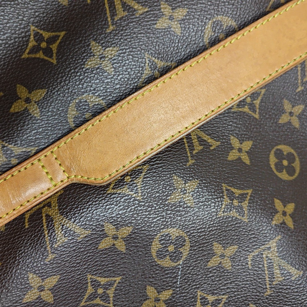 VALMY Monogram Coated Canvas Brown