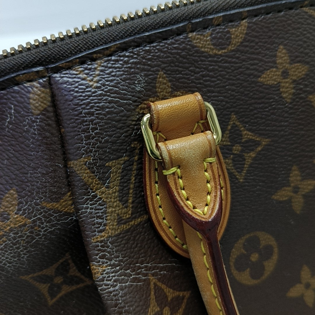 TURENNE PM Monogram Coated Canvas Brown