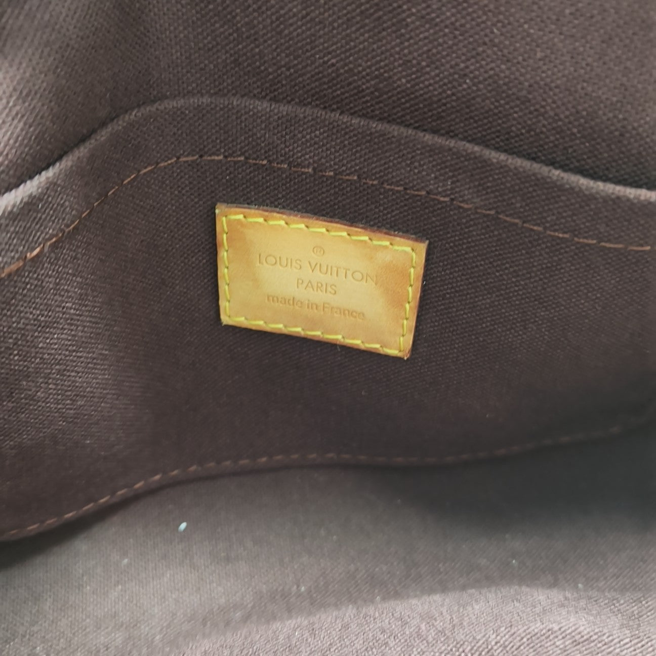 FAVORITE PM Monogram Coated Canvas Brown