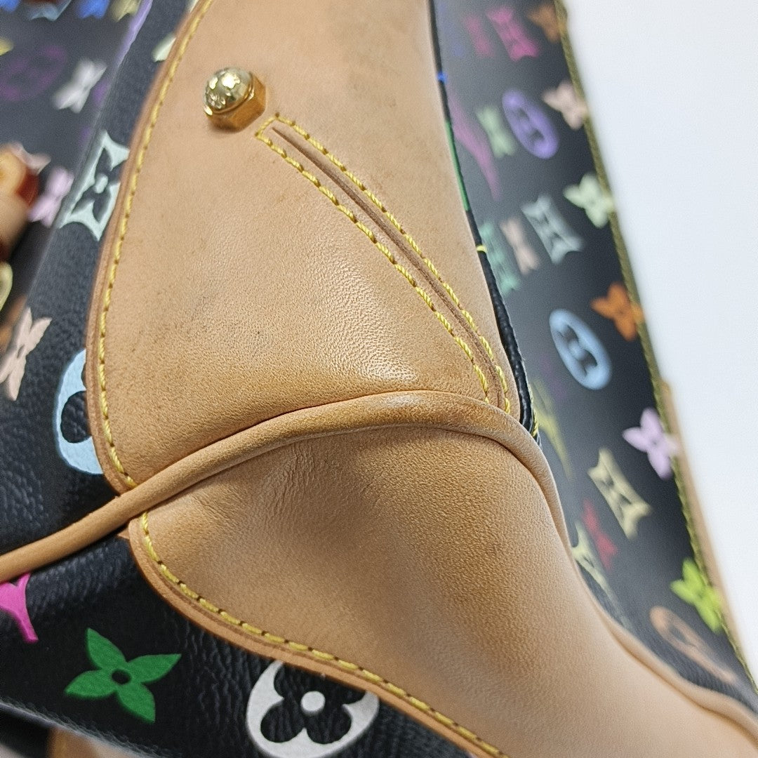 LV × TM CLAUDIA Monogram Coated Canvas Black