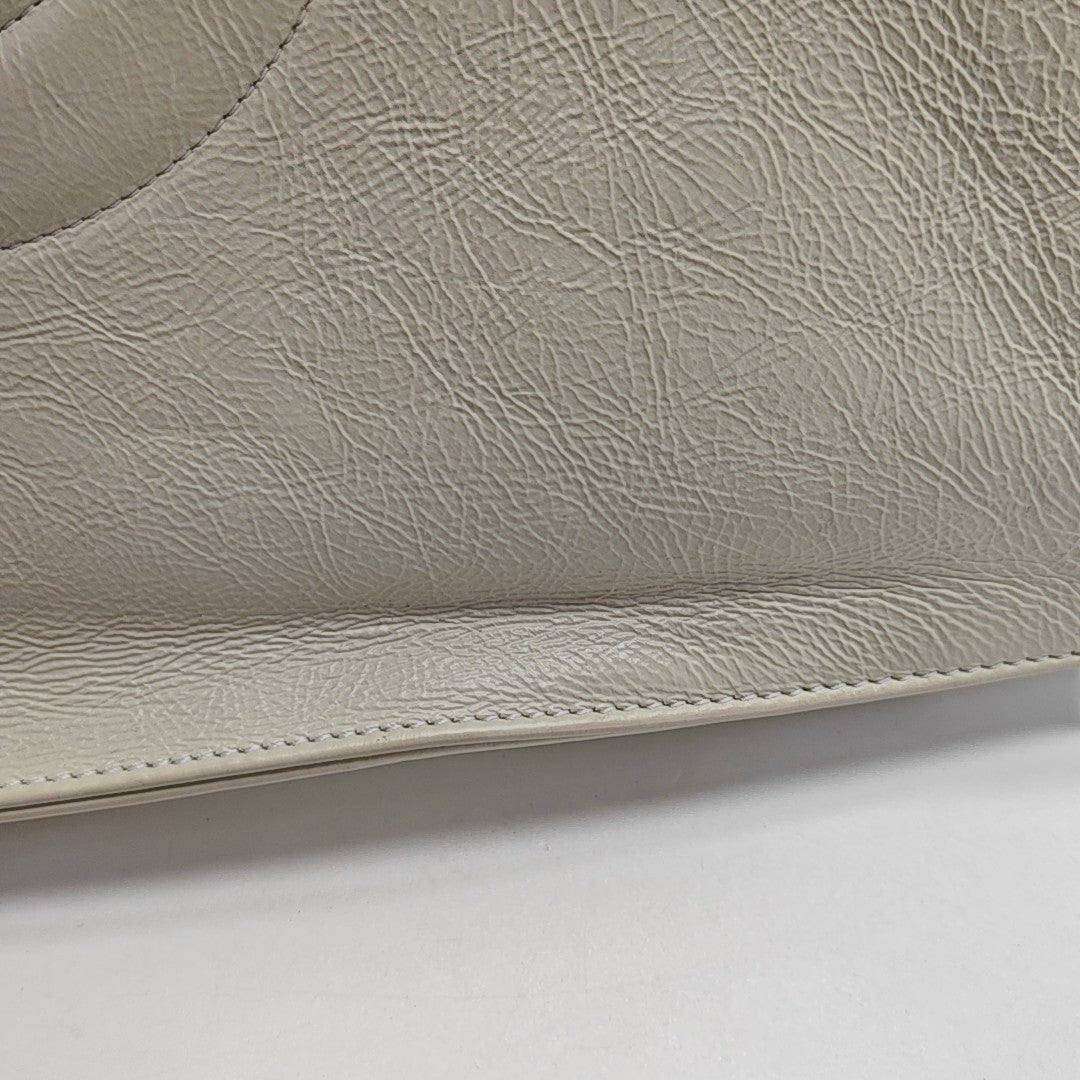 Calfskin Tote Bag Beige