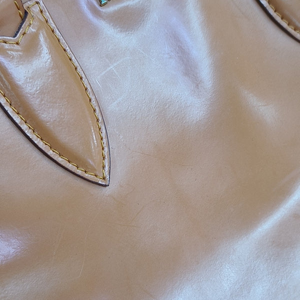 Calfskin Shoulder Bag Orange