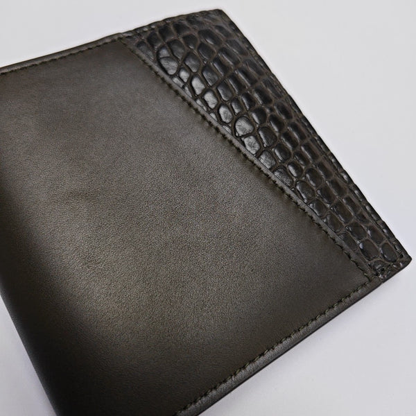 Calfskin Wallet Green