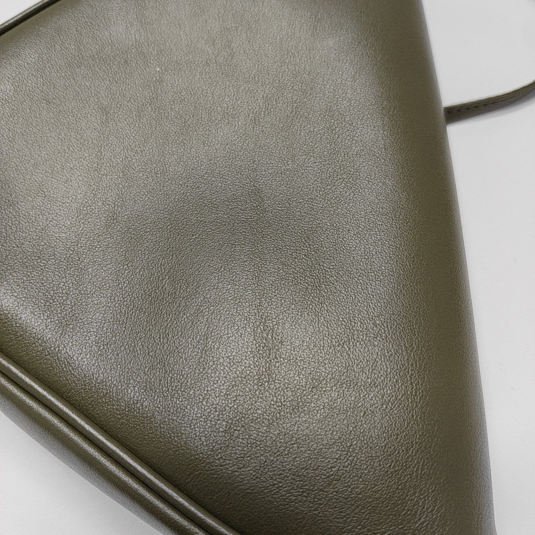 TRIANGLE Calfskin Green