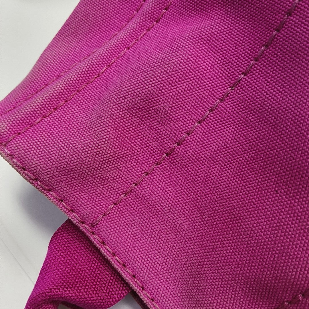 Denim Quilted Canvas Red