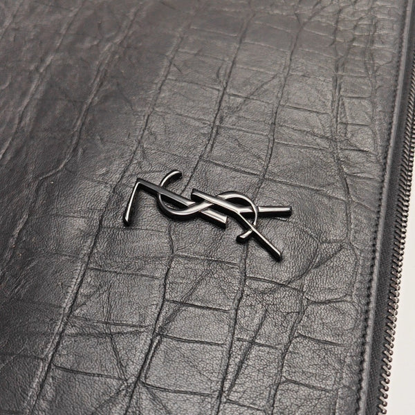 CASSANDRE Large Calfskin Black