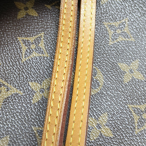 NEVERFULL GM Monogram Coated Canvas Brown