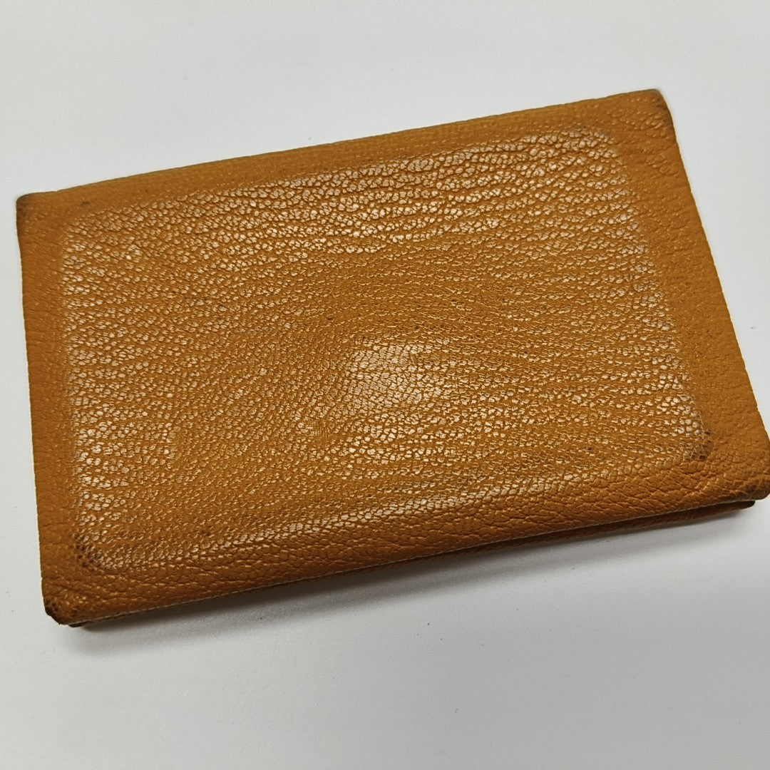 Calvi Chèvre Mysore Yellow Card Holder